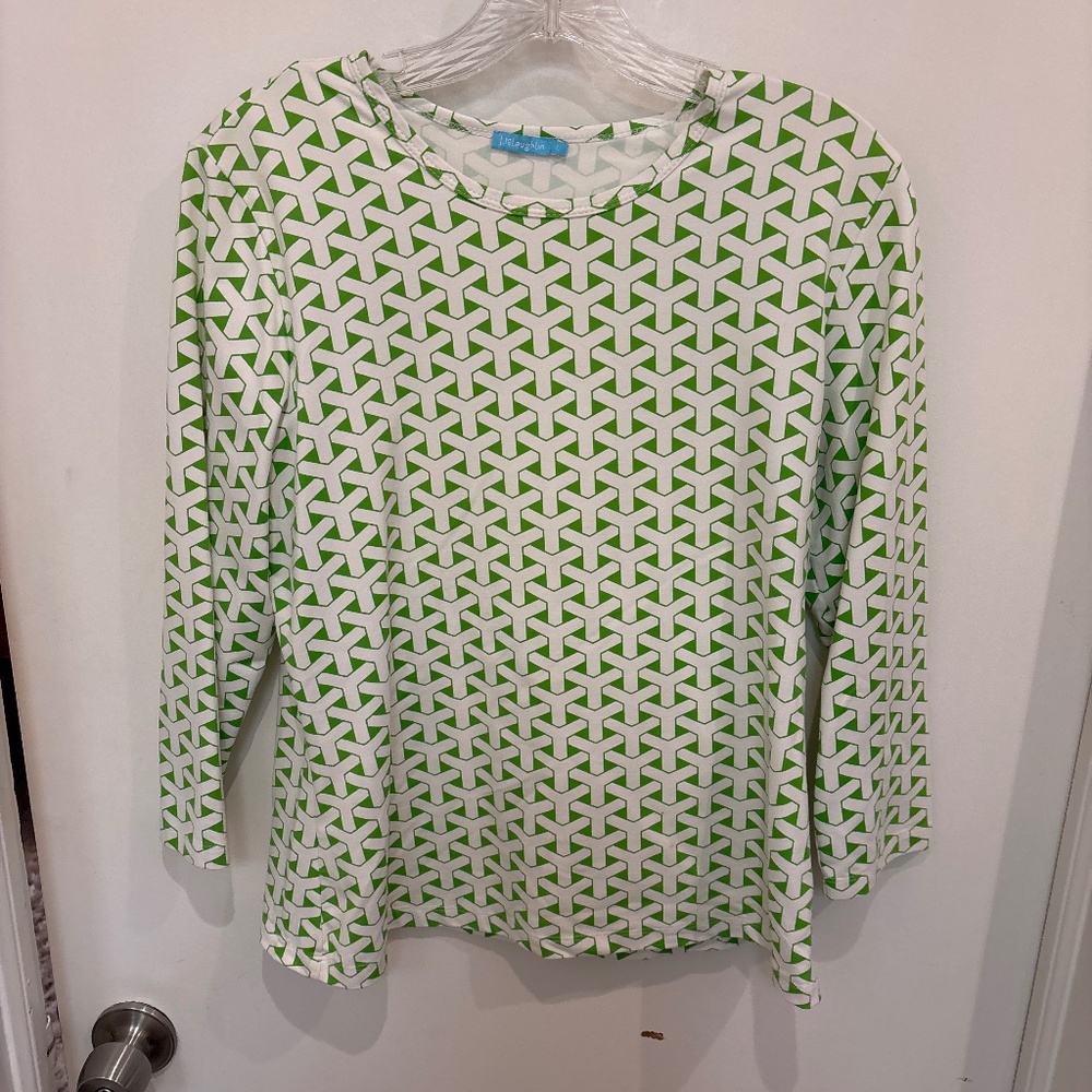 J. McLaughlin top Catalina cloth so easy to wear and pack. L